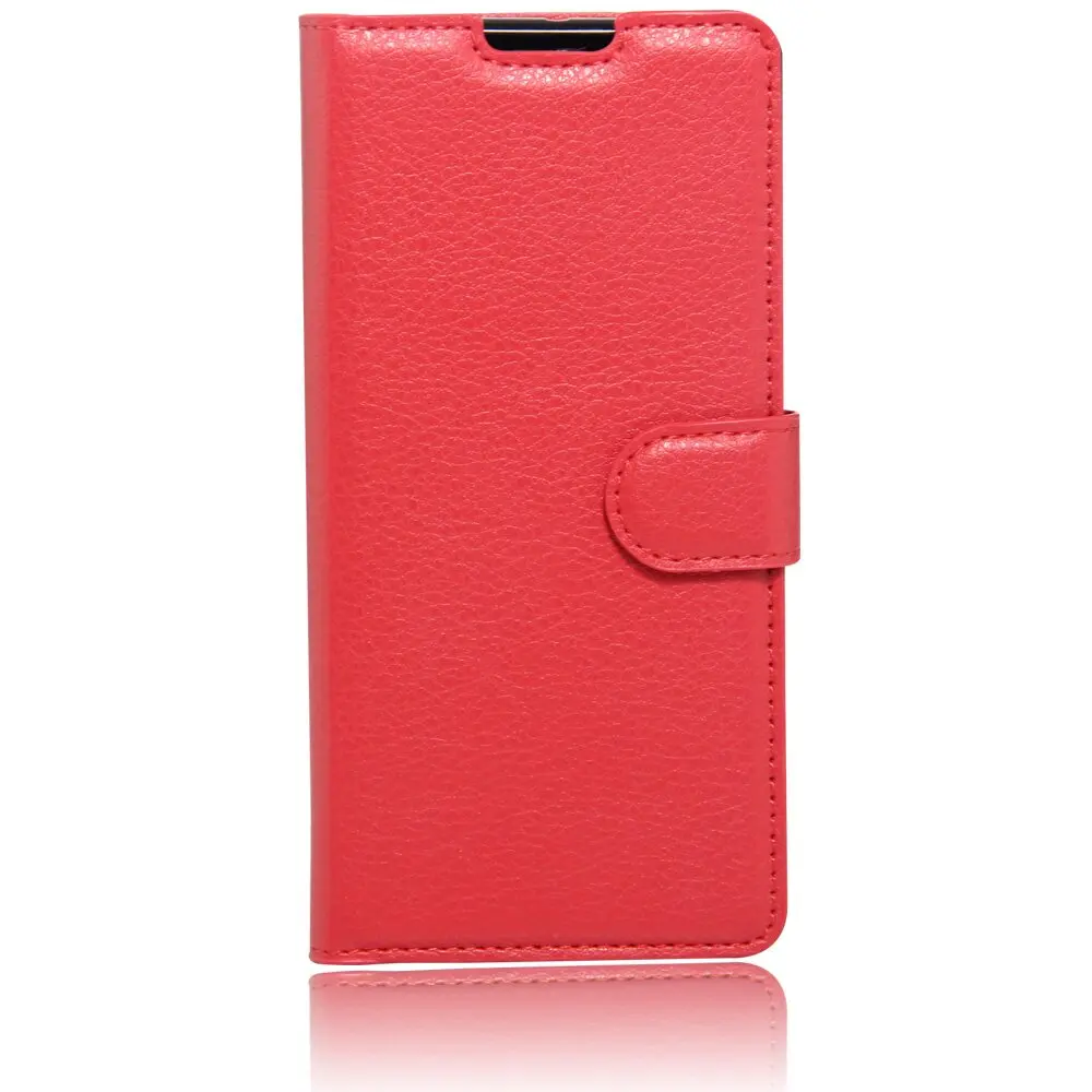 Кошелек из искусственной кожи для BlackBerry Mercury DTEK70 кошелек с держателем для карт чехол для BlackBerry Keyone чехол Mercury Coque Fundas - Цвет: Красный