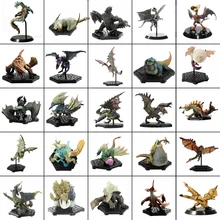 Japan Anime Monster Hunter World Figure PVC Models Hot Dragon Action Figure Decoration Toy Model Collection Gift japan anime digital monster x evolution original bandai tamashii nations digivolving spirits 05 action figure alphamon