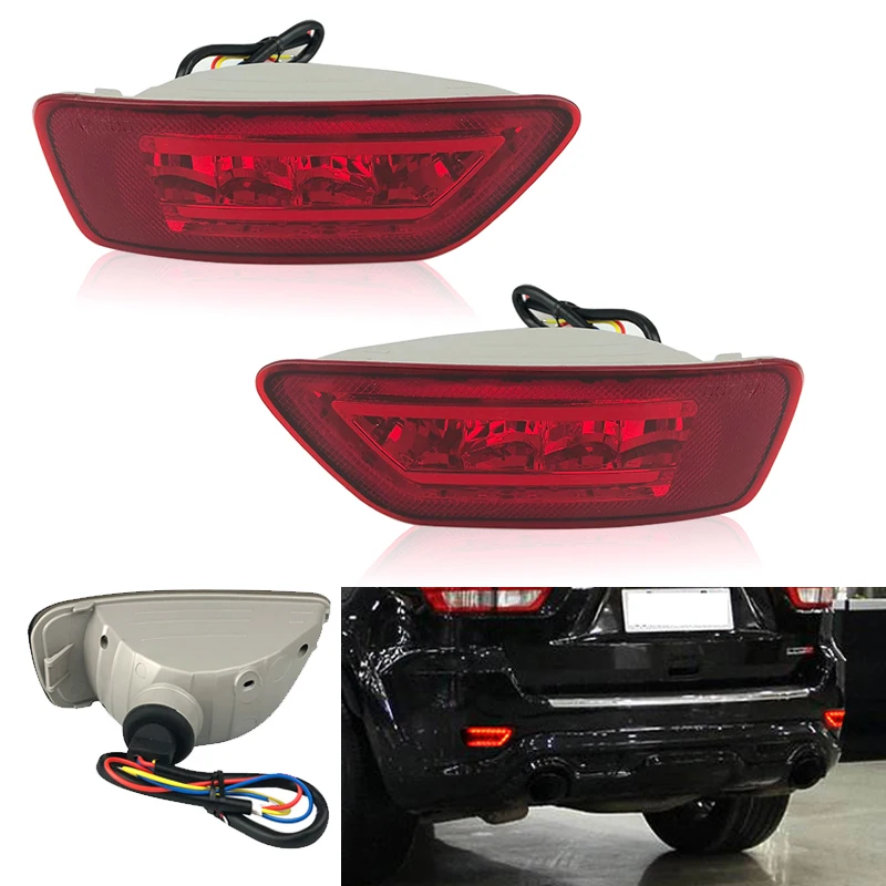 For Jeep 2011 2018 Jeep Grand Cherokee WK2 Compass and Dodge LED Rear