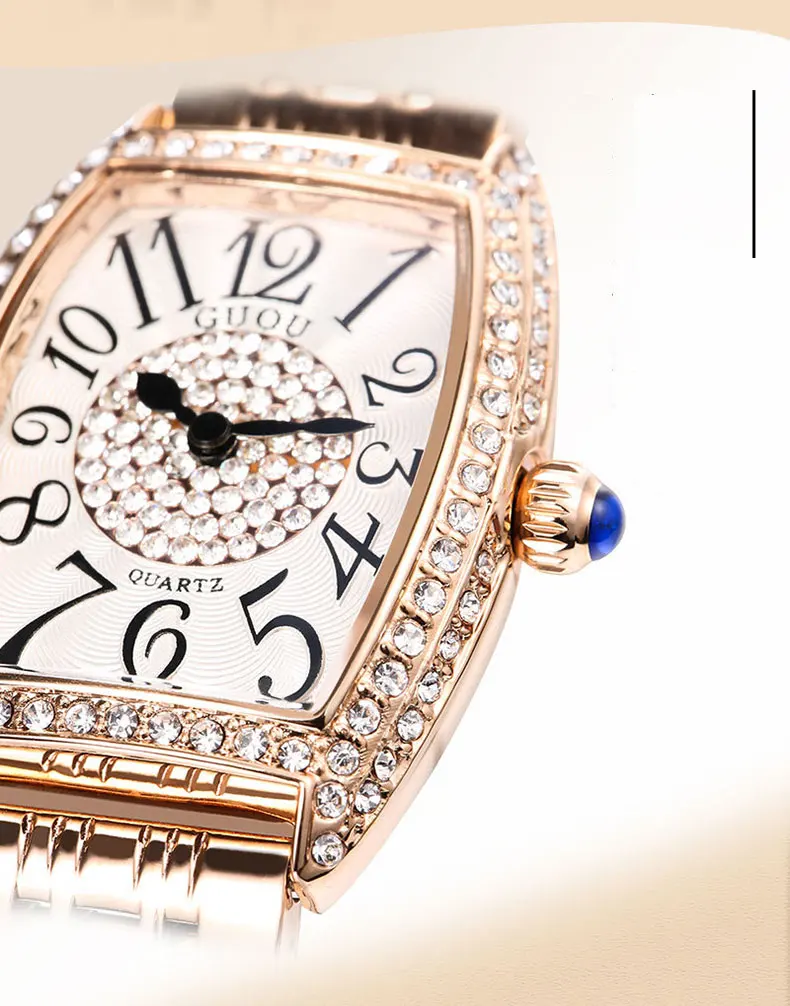 Для женщин часы Роскошная марка, женская женские кварцевые часы защитный классические женские наручные часы для Для женщин Relogio Feminino