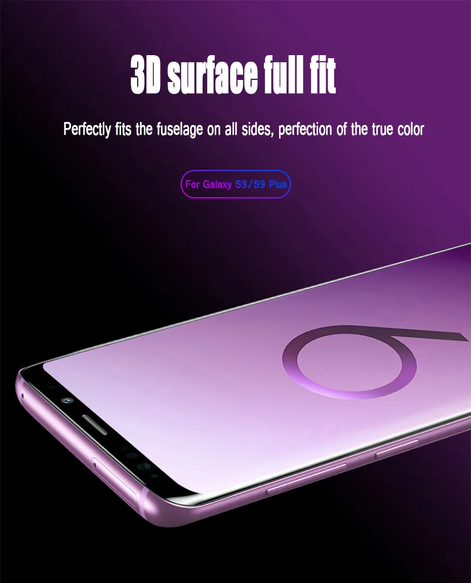 

For S7 edge mobile phone film full-screen coverage S8 S9 Note8 curved soft film S6 edge plus film