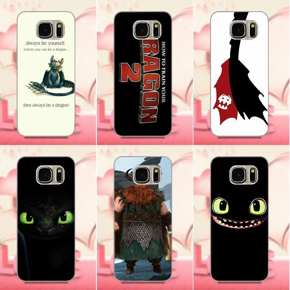 

How To Train You Dragon Toothless Smile Protector Phone Case For Galaxy A3 A5 A7 J1 J3 J5 J7 S5 S6 S7 S8 S9 edge Plus 2016 2017