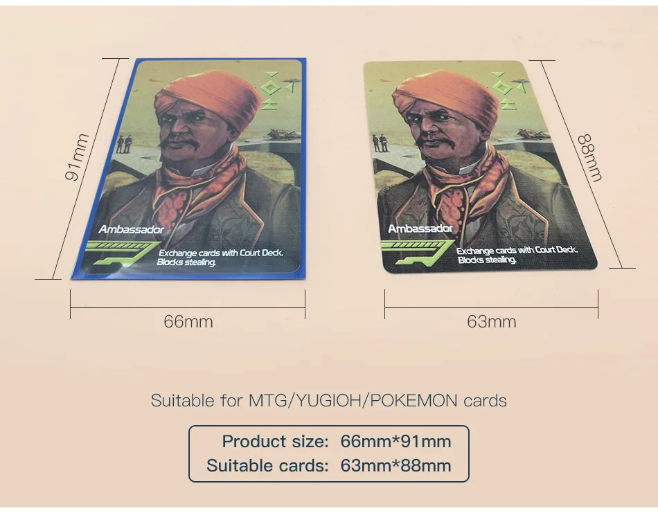 50 шт./компл. многоцветные карты рукава 66 * мм 91 мм карты протектор держатель для yugioh pokemon 88*63 мм карты настольная игра