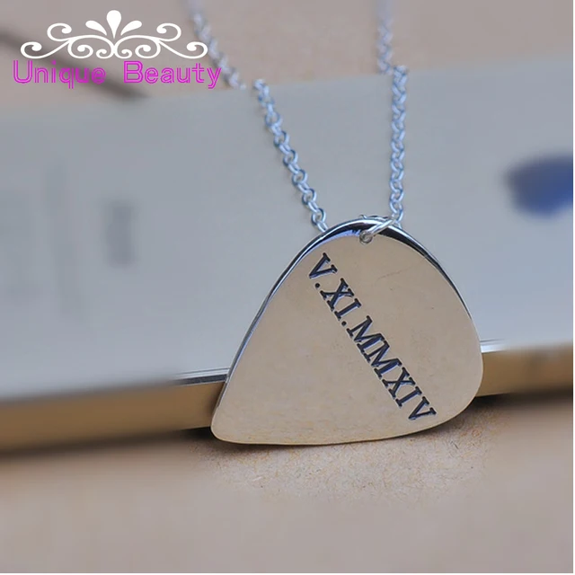 aliexpress com buy wholesale personalized guitar pick necklace