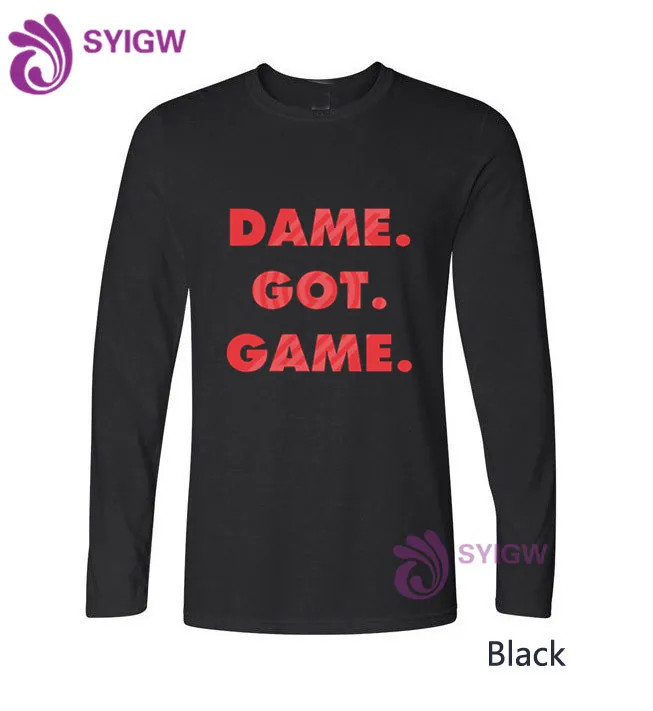 damian lillard logo shirt