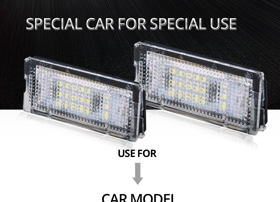 LED Number Plate Light for BMW E46_01