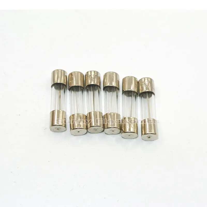

100PCS 5x20mm 1A 250V Fuses 1 Amp Fast-Blow Fuse 5mm x 20mm F1AL250V Glass Tube