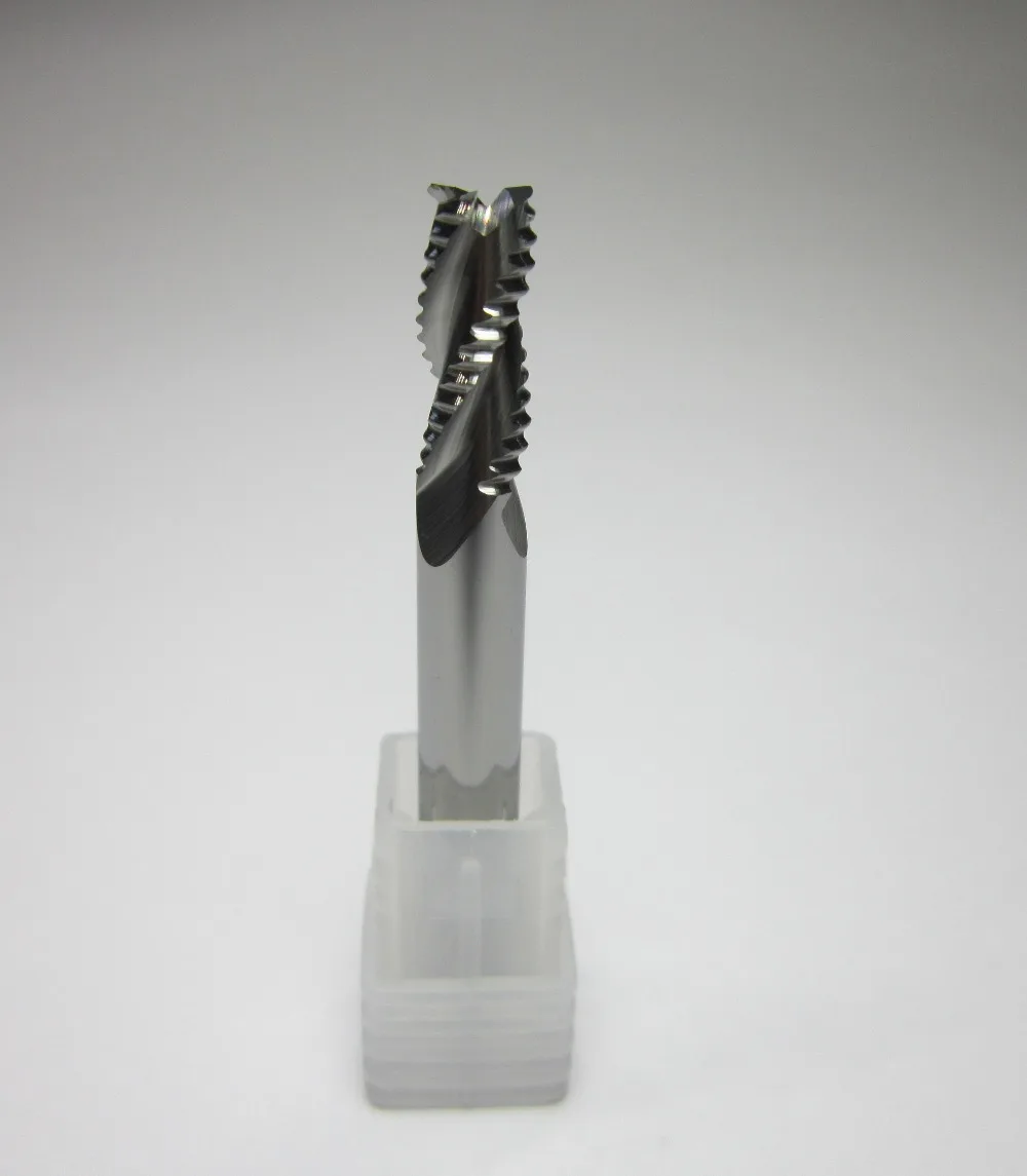 6mm 3 Flutes HRC55 Roughing End Mills Square roughing Solid carbide end