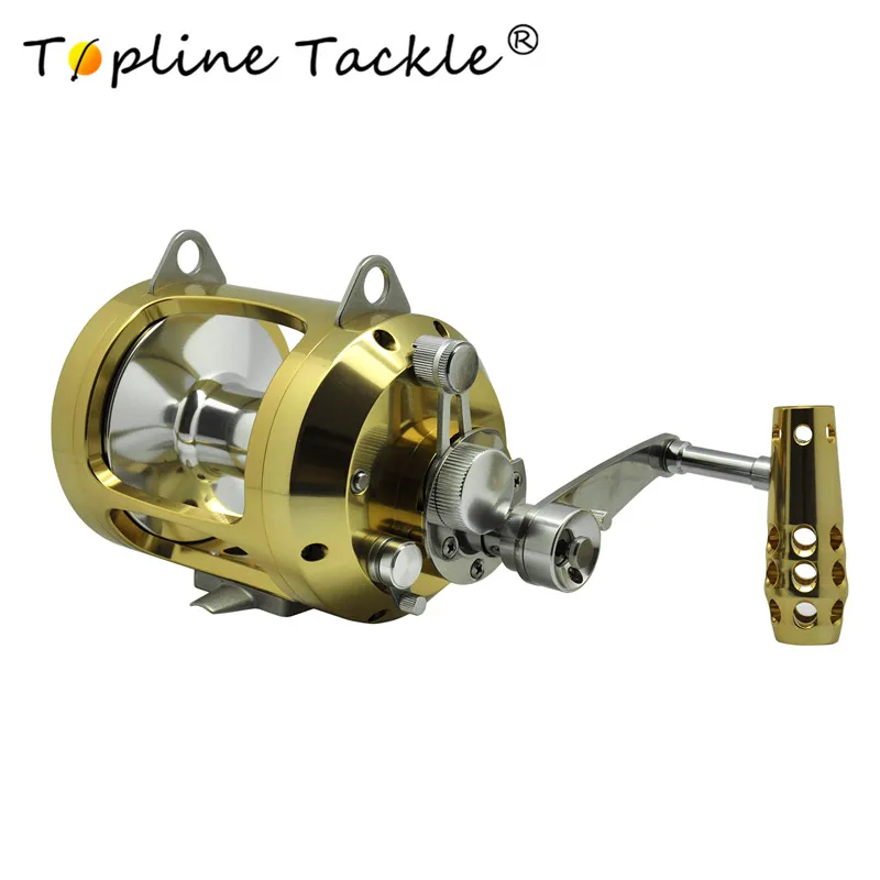 

Big Game Fishing Reel 2-Speed Fishing Reel Lever Drag Trolling Fishing Reel in Stock