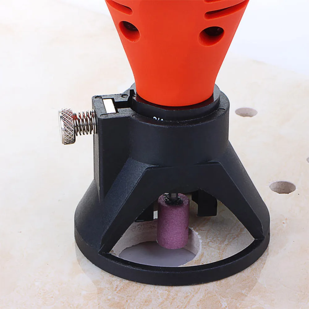 Electric Grinder Locator Dedicated Tools Drill Grindering Polishing Carving Positioner Retainer Rotary Tool Accessory