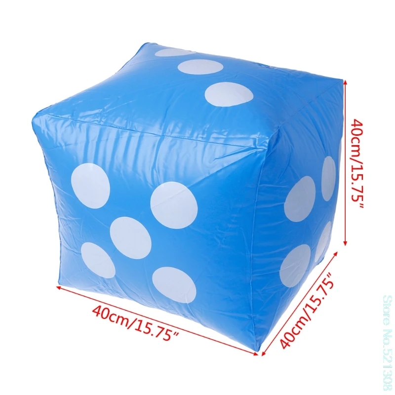 Inflatable 30X30cm Giant Cube Dice Casino Poker Outdoor Beach Party Bar S
