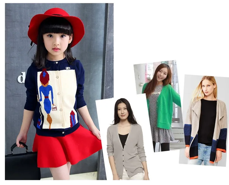 character knitting girls cardigan sweater kids red black long sleeve knitted girls sweater jacket winter autumn 2016 girls tops clothes 6 7 8 9 10 11 12 13 14 15 16 years old big little teenage girls knitted sweater clothing (5)