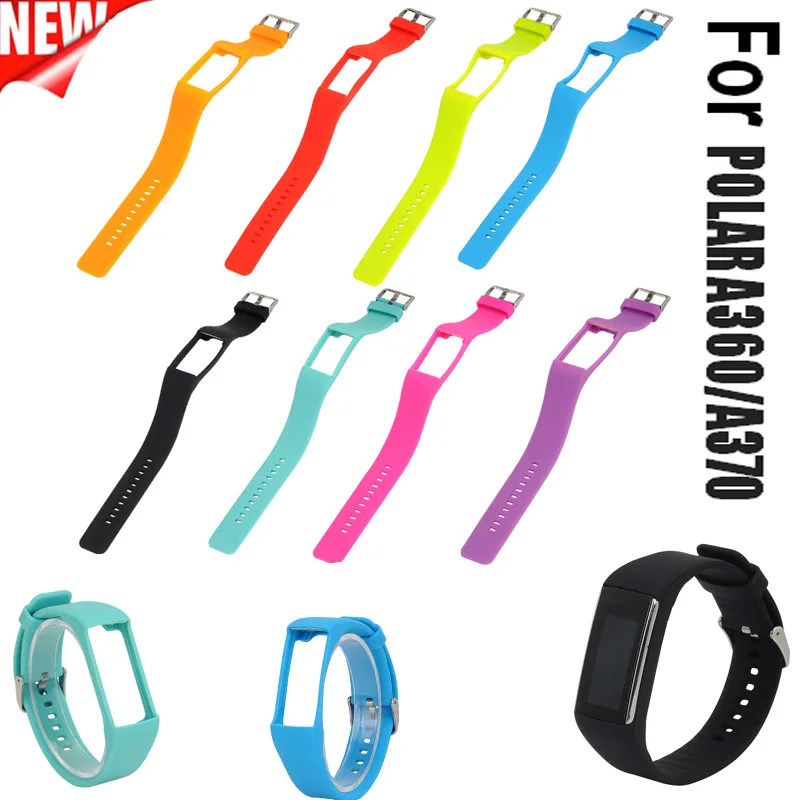 New COMLYO Soft Silicone Band Wristband for POLAR A360/A370 Strap