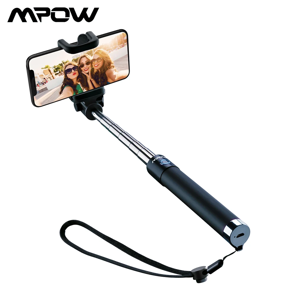 Bluetooth селфи палка Mpow MBT8 iSnap X U Shape Pro штатив монопод держатель для смартфона с