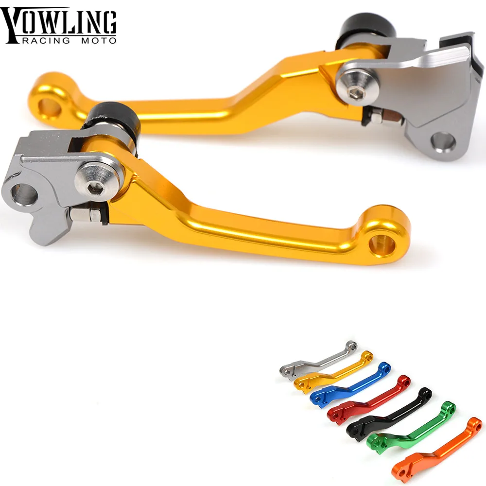 CNC Pivot Pit Bike brakes skid Dirt Bike Brake Clutch Lever handle for