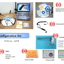 Тренажер для обучения, тренировочный инструмент, учебные модули, эндоскоп, панорамный бокс-тренажер, лапароскопический инструмент
