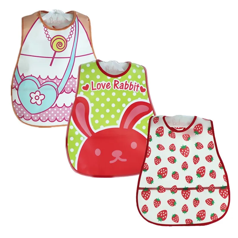 Baby Bandana Bibs Cute Cartoon EVA Bibs Waterproof  Silicone Children Baby Bibs Boys Girls Infants Burp Clothes Feeding Care (5)