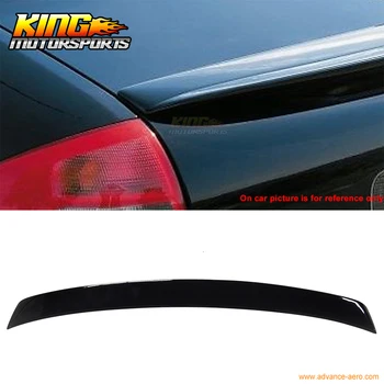 

Fit For 02 03 040 05 Audi A4 B6 4Dr Trunk Spoiler OEM Painted Match # LY9B Brilliant Black Ducktail