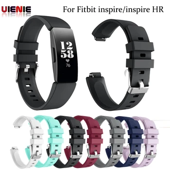 

Silicone Wristband Strap Bracelet For Fitbit Inspire / Inspire HR Activity Tracker Smartwatch Replacement Watch Band Wrist Strap