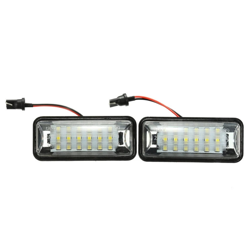 

2Pcs LED License Plate Light Number Lamps Error Free 18 LED For Subaru/BRZ/Legacy/WRX/STI Impreza/XV/Crosstrek