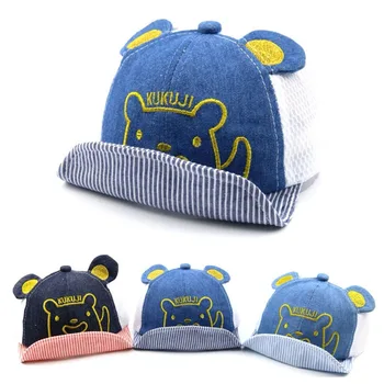 

Baby Boy Girl Sun Hat Spring Summer Child Hat Cartoon Double Hat Baby Baseball Cap Infant Beanie Summer Cute Hat