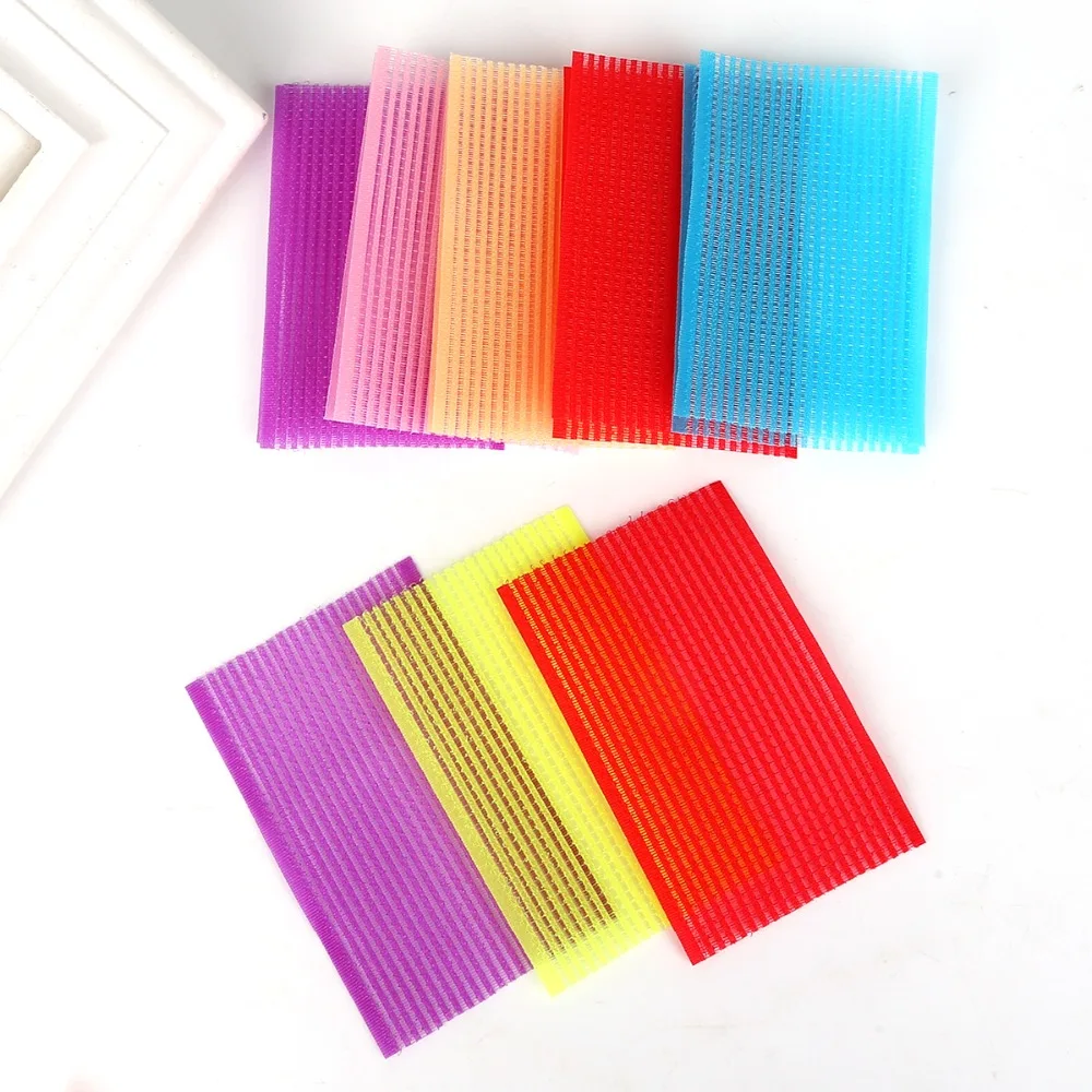 

20pcs 6 Colors Fashion Bangs fixed Seamless Magic Paste Fringe Hair Bang Patch Stick For Women Hairwear Accessories