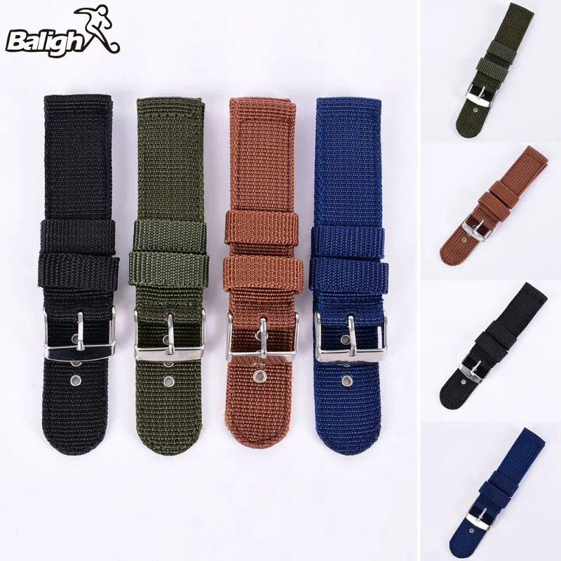 Buy 18mm nato strap Military Army Nylon Fabric Canvas