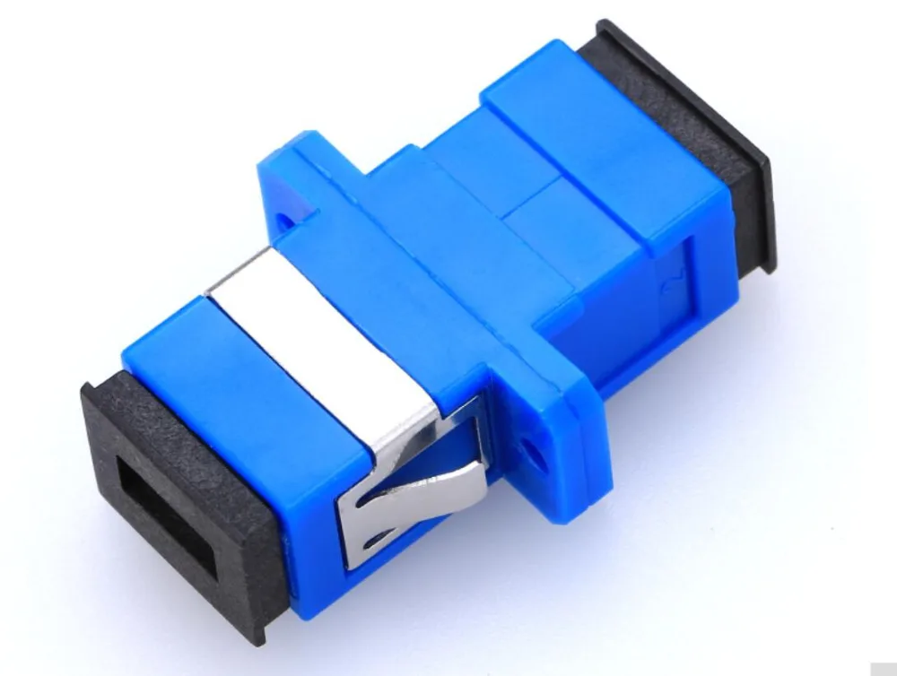 

200PCS SC/UPC Fiber Optical Coupler Flange Single mode Adapter Quick Connector