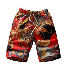 Летние мужские шорты кэжуал с индивидуальным принтом Эластичный шнурок на талии хлопковые шорты для бега большого размера мужские шорты M-5XL