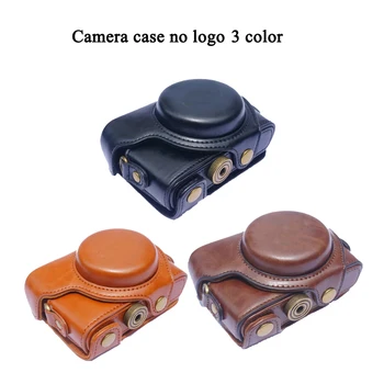 

New PU Leather Camera Case For Sony RX100 RX100 II III RX100 IV V RX100 VI camera Bag Cover with strap