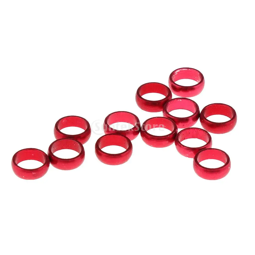 12 Pieces Dart Sharft Protect Flights O Rings Spare Gripper Ring - 3 colors