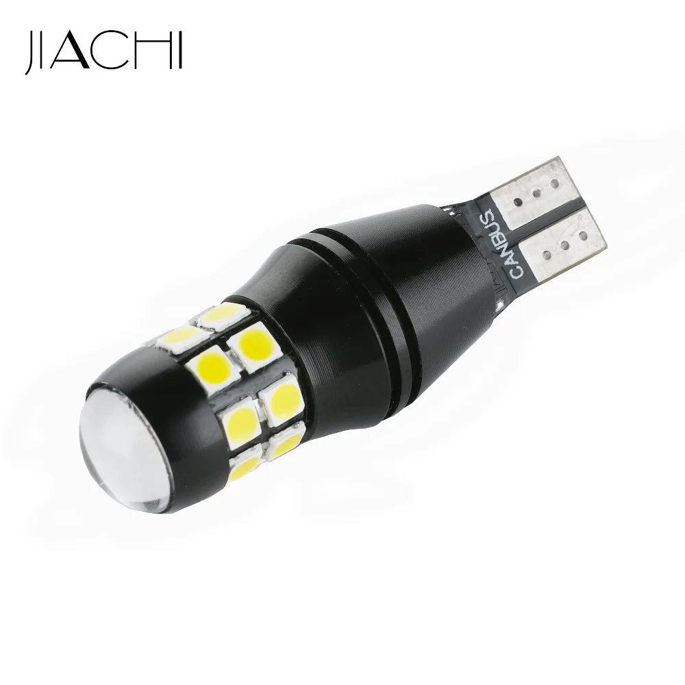 JIACHI 2 шт./лот T16 светодиодные автомобильные лампы W16W T15 LED Canbus OBC без ошибок 3030 супер