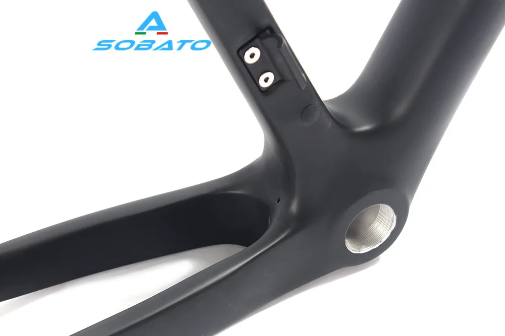 Flash Deal carbon bicycle cyclocross bike frame thru axle compatible  bike frame disc brake cyclocross bike frame 7