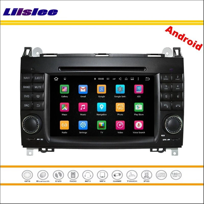 Excellent Liislee Car Android Multimedia For Mercedes Benz A Class W169 / B Class W245 2004~2012 Radio CD DVD Player GPS Navigation System 1
