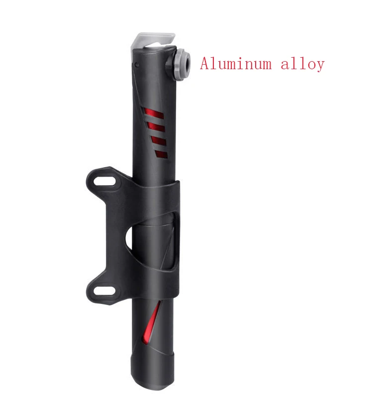 Aluminum Alloy RED 120PSI велосипедный насос PC/алюминиевый сплав мини портативный велосипедный насос аксессуары для велосипеда насос bicicleta MTB велосипедный насос - Цвет: Aluminum Alloy RED