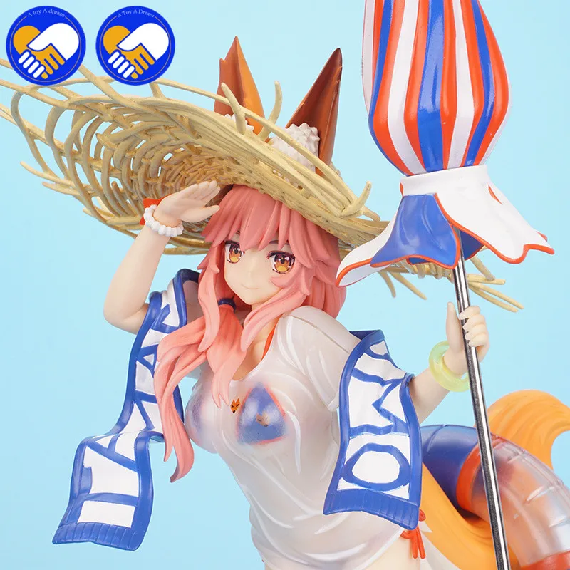 

NEW ANIME FATE/GRAND ORDER FGO SEXY FOX WIFE SWIMSUIT TAMAMO NO MAE 5 STARS CASTER PVC ACTION TOY FIGURE MODEL ADULT BRINQUEDO