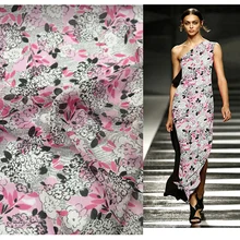 Шелк жоржет ткань первая линия качество специальное ограничение DIY платье ткань 114 см 11 мм