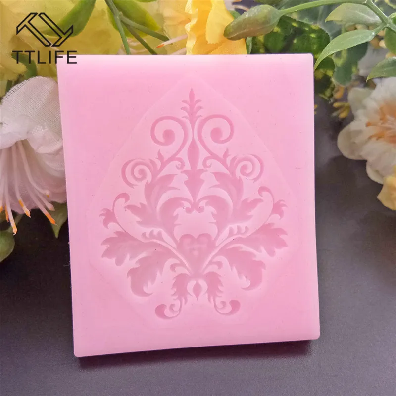 VOGVIGO 1 шт границы Силиконовая Форма Fondant Mold торт декоративные инструменты форма