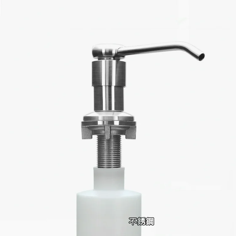 Billig VIBORG Deluxe Solide 304 Edelstahl Casting Küche Waschbecken Seife Spender Flüssigkeit Seife Spender, gebürstet