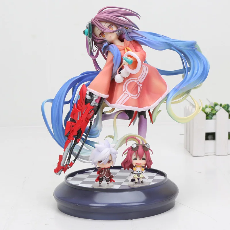 Japna Anime No Game Life Shiro Girl Jibril Great War Ver. Экшн фигурка из ПВХ|Игровые фигурки и