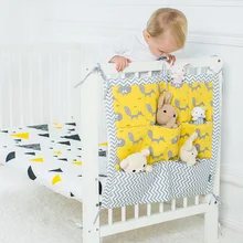 Детская подвесная сумка для хранения, Детская Хлопковая кроватка, органайзер, кукла младенца, карман для пеленок, детская кроватка, комплект, детская кровать, аксессуары, PJ-006