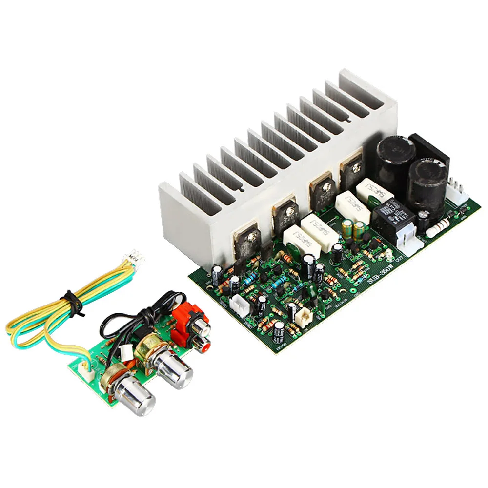 

AIYIMA 350W Subwoofer Amplifier Board Mono High Power Subwoofer A Amplifier Board Dual AC24-28V DIY Subwoofer Speaker