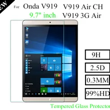 Анти-осколки V919 Air 3g Закаленное стекло протектор для Onda V919 Air CH стекло защитная пленка V919 протектор экрана