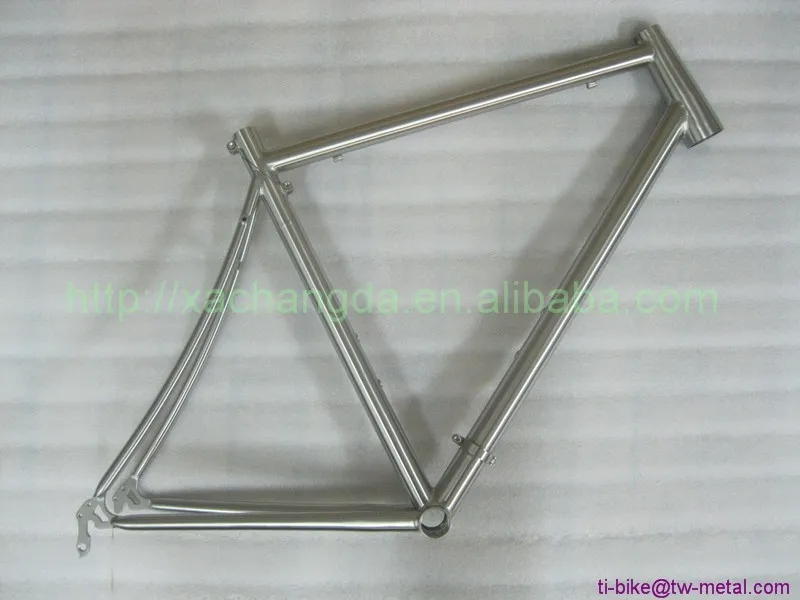 Top Titanium breakaway & Couple Bike frame Mountain with taper head tube Custom Bike frame with brushed XACD titanium MTB bike frame 6 Top Titanium breakaway & Couple Bike frame Mountain with taper head tube Custom Bike frame with brushed XACD titanium MTB bike frame 6