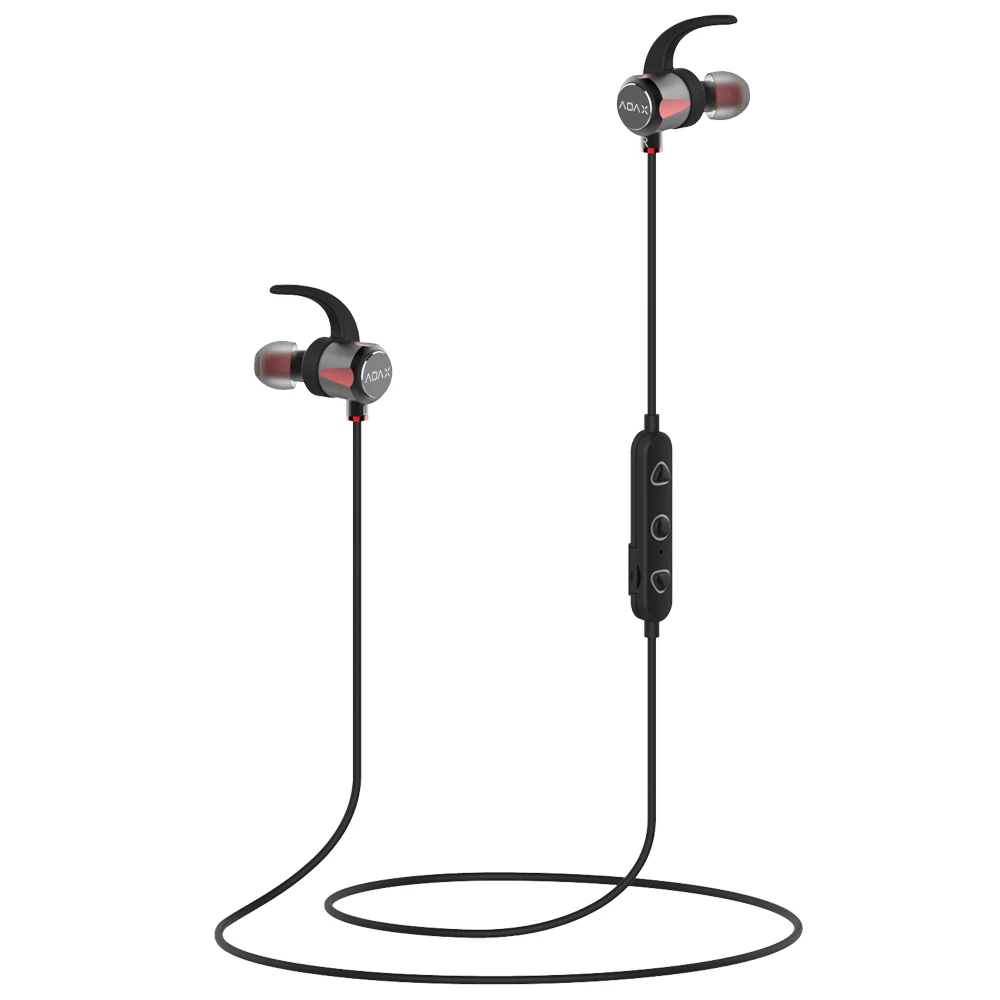 ADAX Магнитная best в ухо Bluetooth наушники Беспроводной с микрофоном Спорт стерео