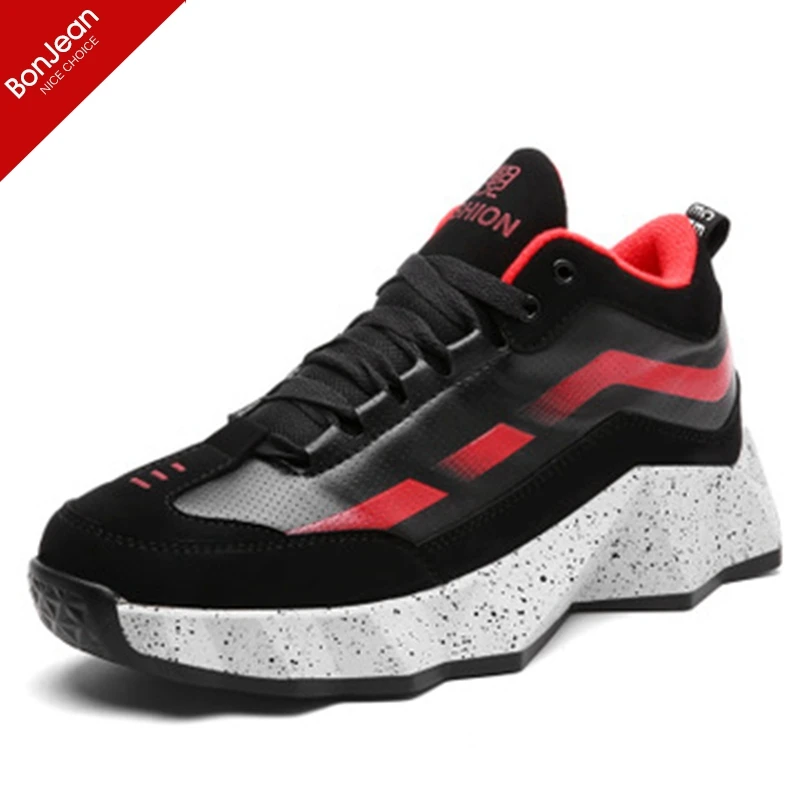 

Men's Casual Breathable Athletic Basketball Shoes Fashion Quick Reaction Sneakers