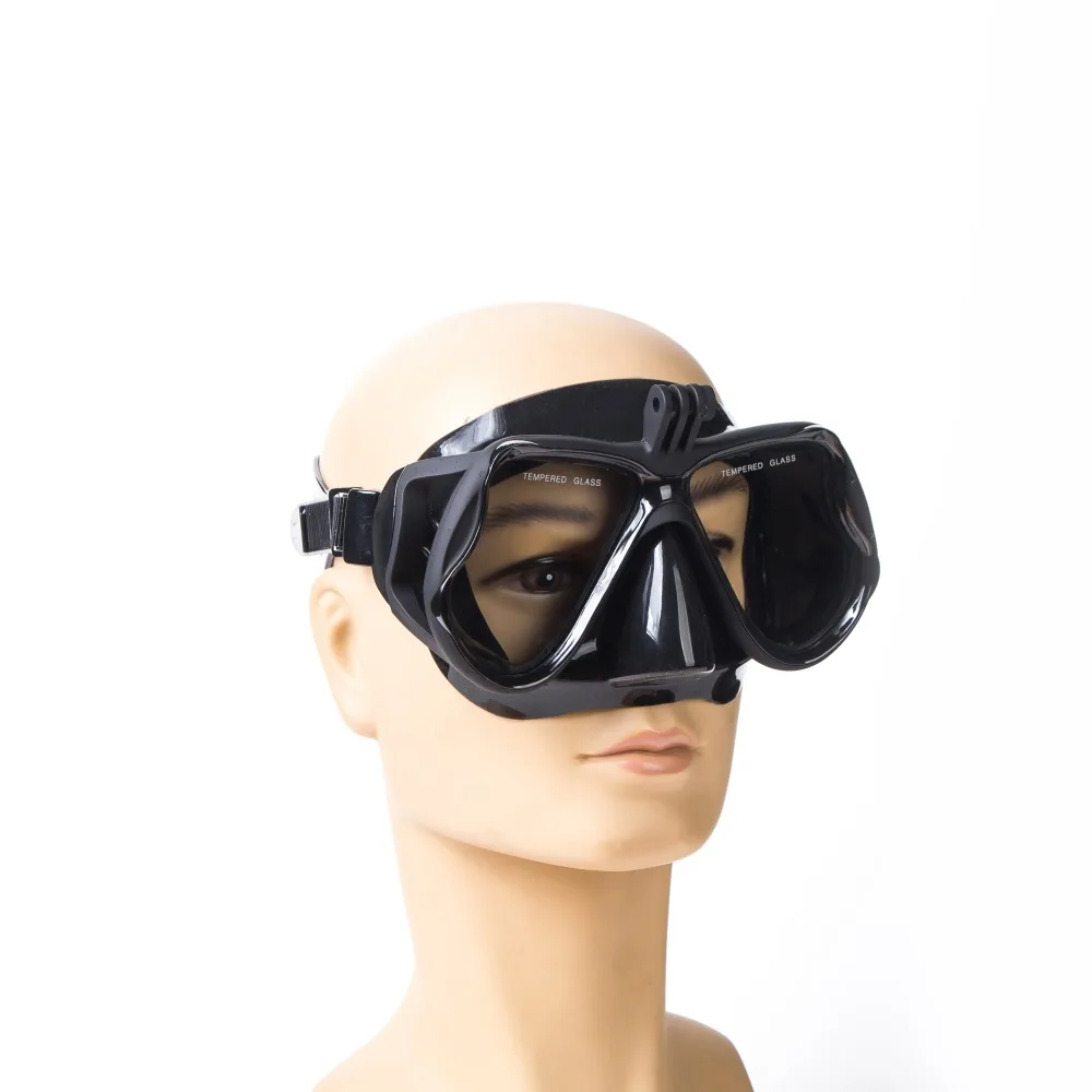 Маска для дайвинга близорукость с объективом по рецепту подводная камера диоптрия маска для подводного плавания корректирующая маска для подводного плавания для спортивной камеры