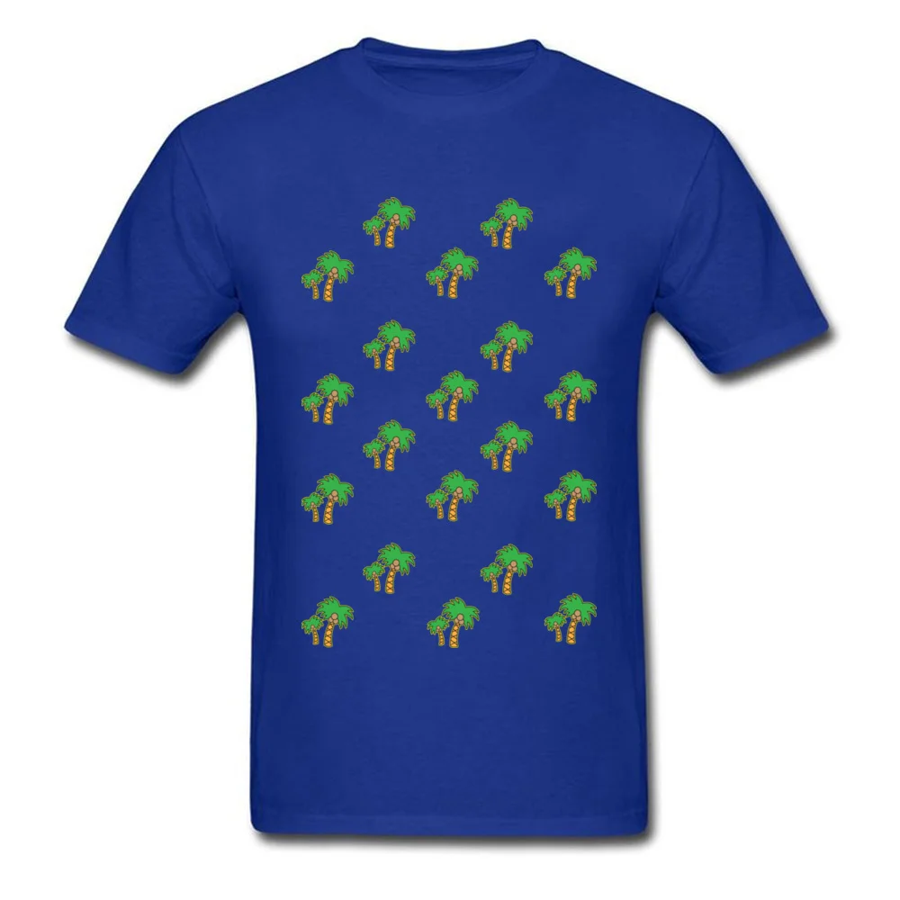 Mens Tops Tees Palm tree dream 2018 New Fashion Casual T-shirts 100% Cotton Short Sleeve Cool Tee Shirts O Neck Palm tree dream blue