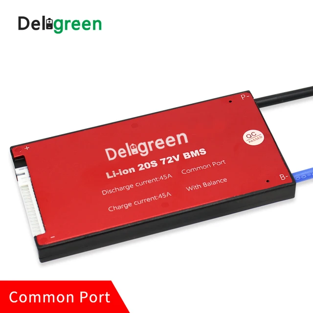 US $30.68 20S 45A 60A PCM/PCB/BMS for 60V 72V li ion LiFe 18650 LiPo Battery for Scooter Tricycle