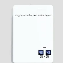 7200 Вт индукционный мгновенного горячей ванной Кухня Раковина кран смесителя 220V Электрический Проточный Нагреватель душ бесконечные нагрева